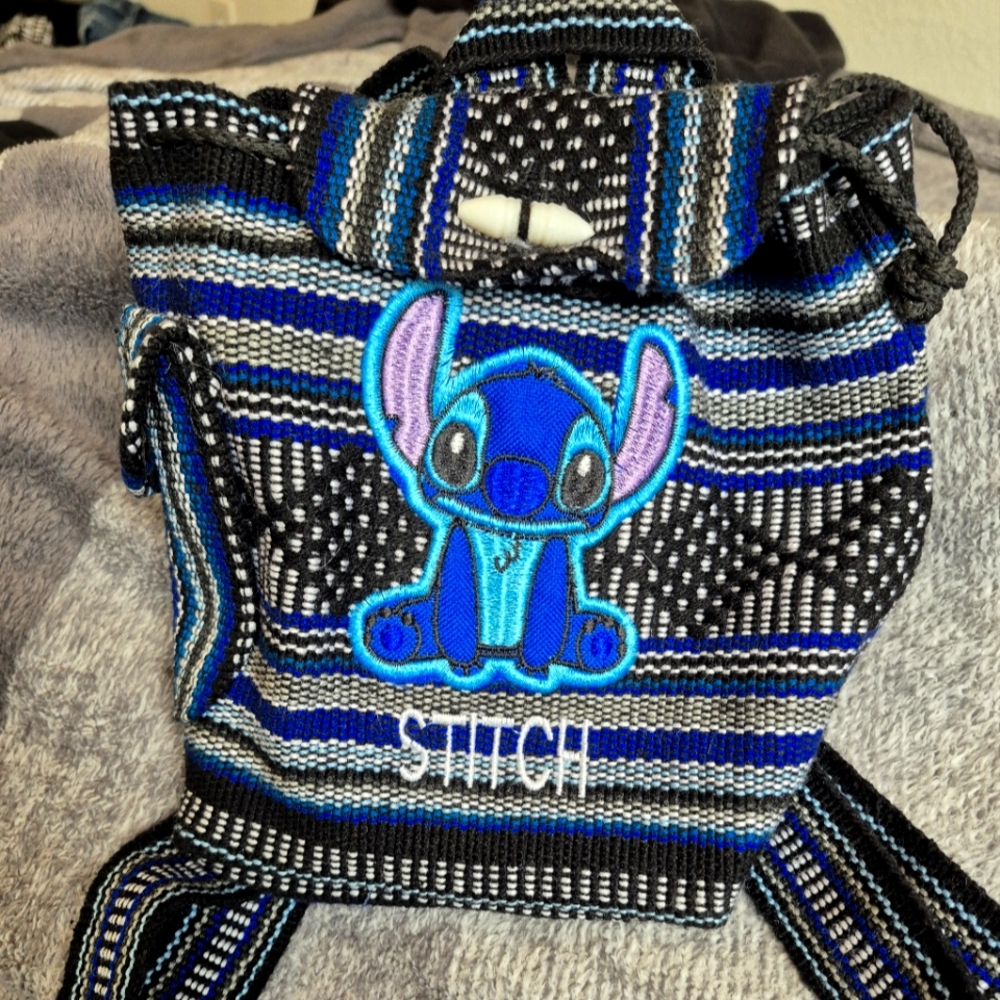 Small Woven Backpack